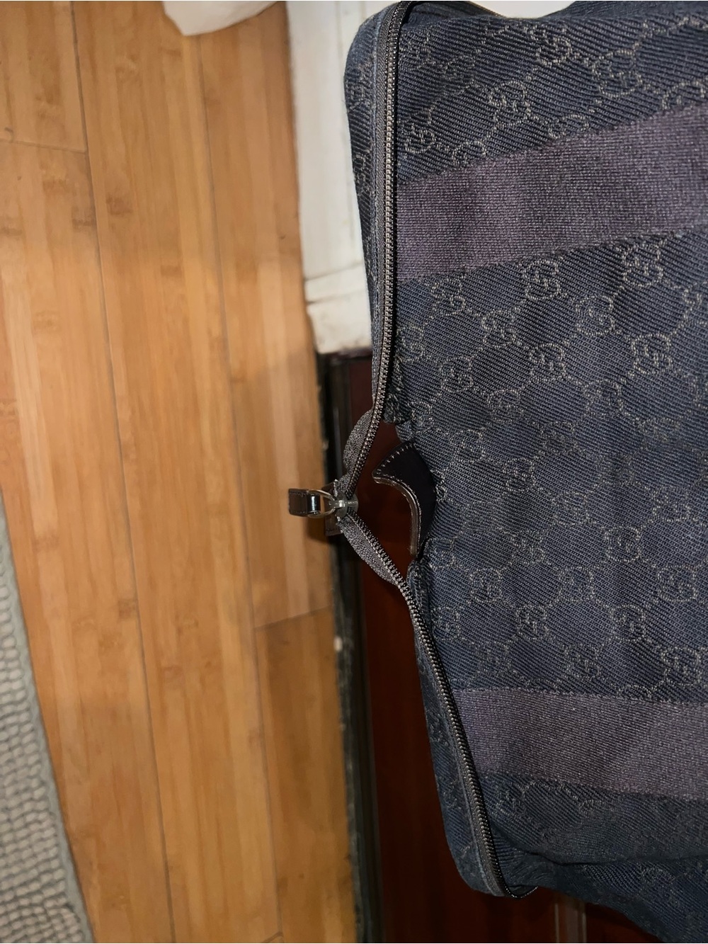GUCCI CANVAS TOTE TRAVEL BAG - Picture 6 of 16